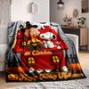 1Pc Halloween Night Adventure Blanket Soft And Comfortable Casual Warm Camping Travel Christmas Halloween Gift M91795