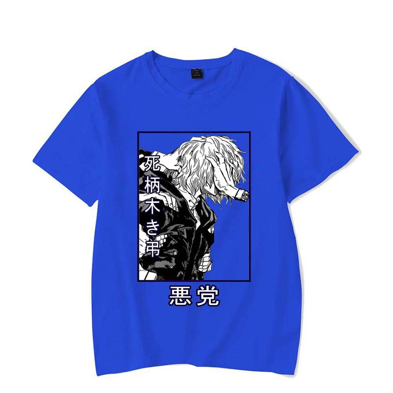 Hot Sales Shigaraki Tomura T Shirts Women Men Summer Cool Anime Short Sleeves Personality Harajuku T-shirt