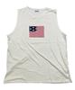 SK8ER ROCK Stars & Stripes Pigment Sleeveless ((Light Oat))