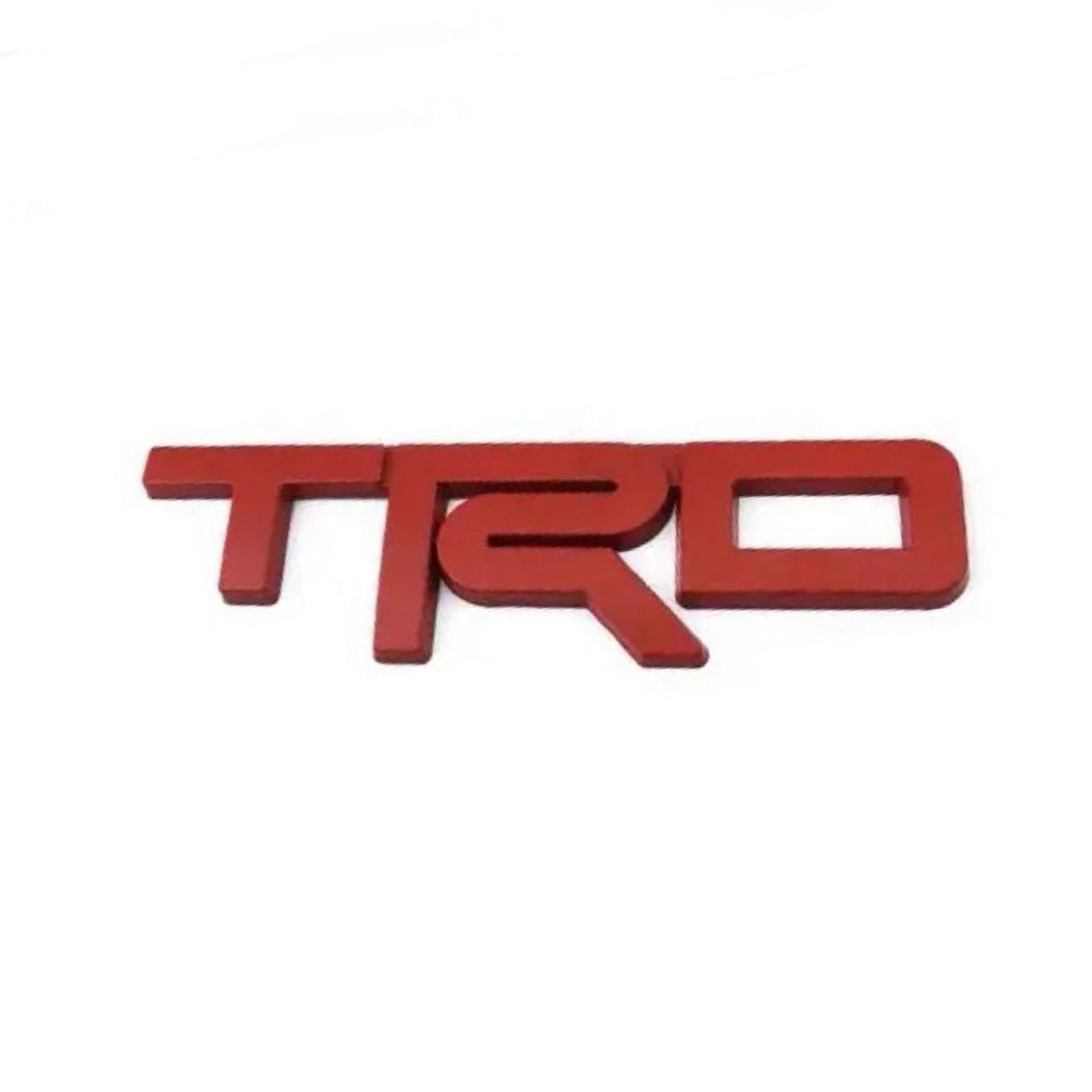 Stickers, Emoticons & Metal Emblems for Toyota Reiz, Camry, TRD, & Avalon.