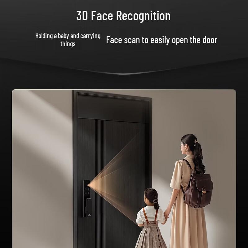 DESMAN Q2FV Facial Recognition Smart Door Lock