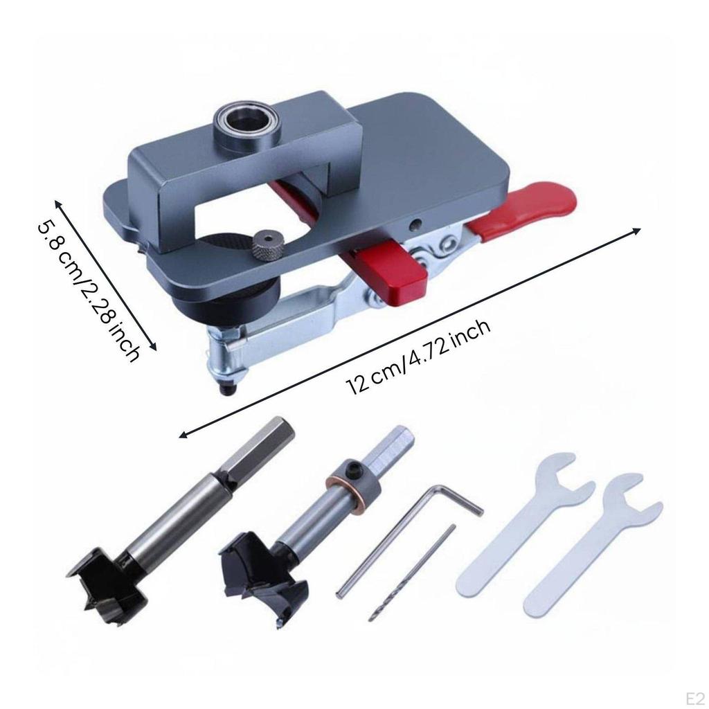 35mm Hinge Jig Accurate Positioning Boring Easy to Use for Woodworkers, Carpenters,