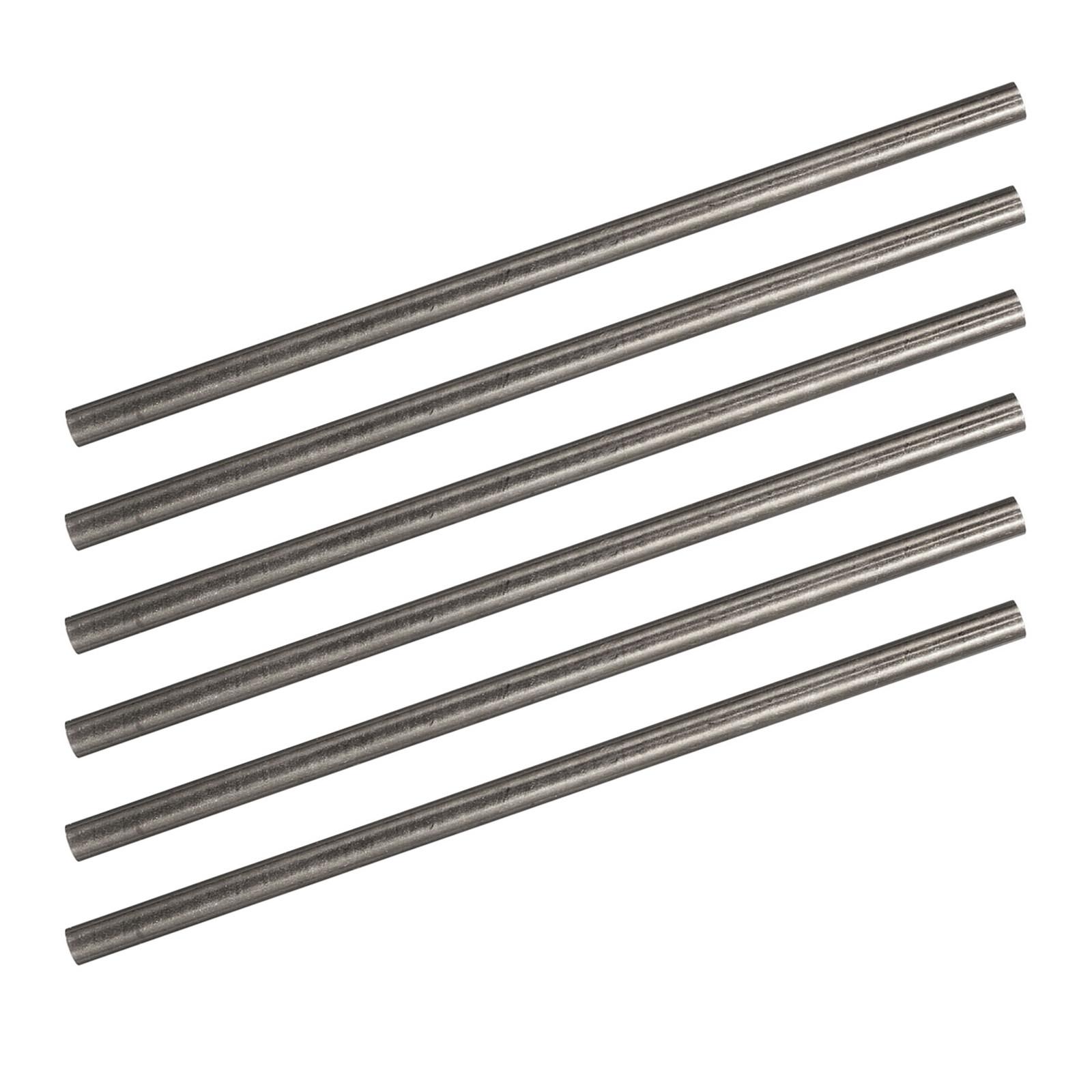 

6Pcs Steel Rivets Knife Handle Pins Solid Rods 4x0.12 Inches Replacement Dowels DIY Knife Making Tools for Craft Handle Repair Golden