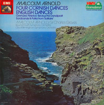 LP Record MALCOLM ARNOLD / BOURNEMOUTH SYMPHO - Four Cornish Dances / English Dance ESD1077801 His Master's Vo 1983 UK Classical Used