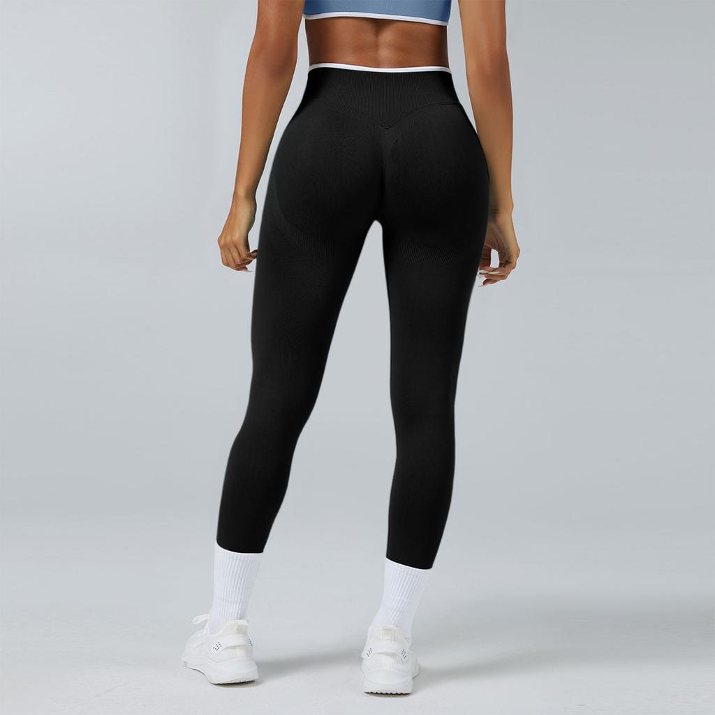 Women's Butt Lifting Leggings Seamless Fitness Leggings High Waisted Tummy Yoga Pants