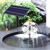 Solar Bird Bath Fountains Pumps Regulable Flows Automatic Operations For Attracting Wildlife Garden Accessory