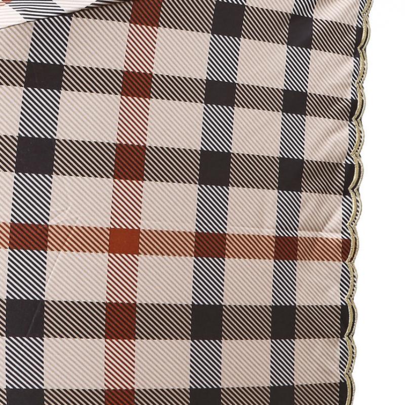 Daks Brown Check Umbrella Dbum5e110w2