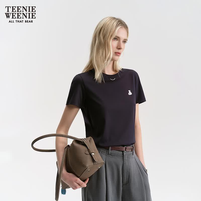 Teenie Weenie Women's Bear Cartoon T-shirt