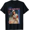 Hit The Dang Ball Funny Baseball Mom Softball Doll Face Meme T-Shirt