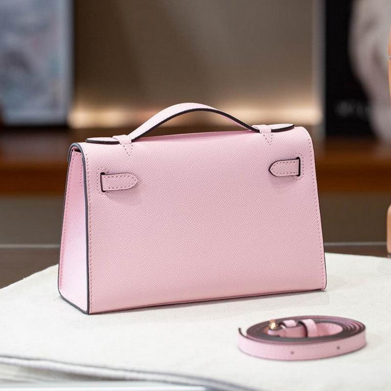 Tas Dames 2026 Nieuw Palmpatroon Koeienhuid 22cm Mini Generatie Kai-Li Mode Draagbare Echte Leer Dames Tas