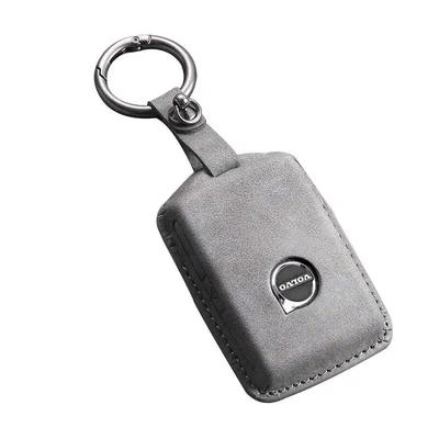 PU Leather Car Key Bag Protection Case for CX60 CX40 CX90 V40 V50 V70 S60 AWD RDESIGN S40 S90 T6 Car Accessories
