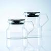 KINTO CAST One-Touch Teapot 450ml Heat-Resistant Glass Teapot Microwave and Dishwasher Safe 23087