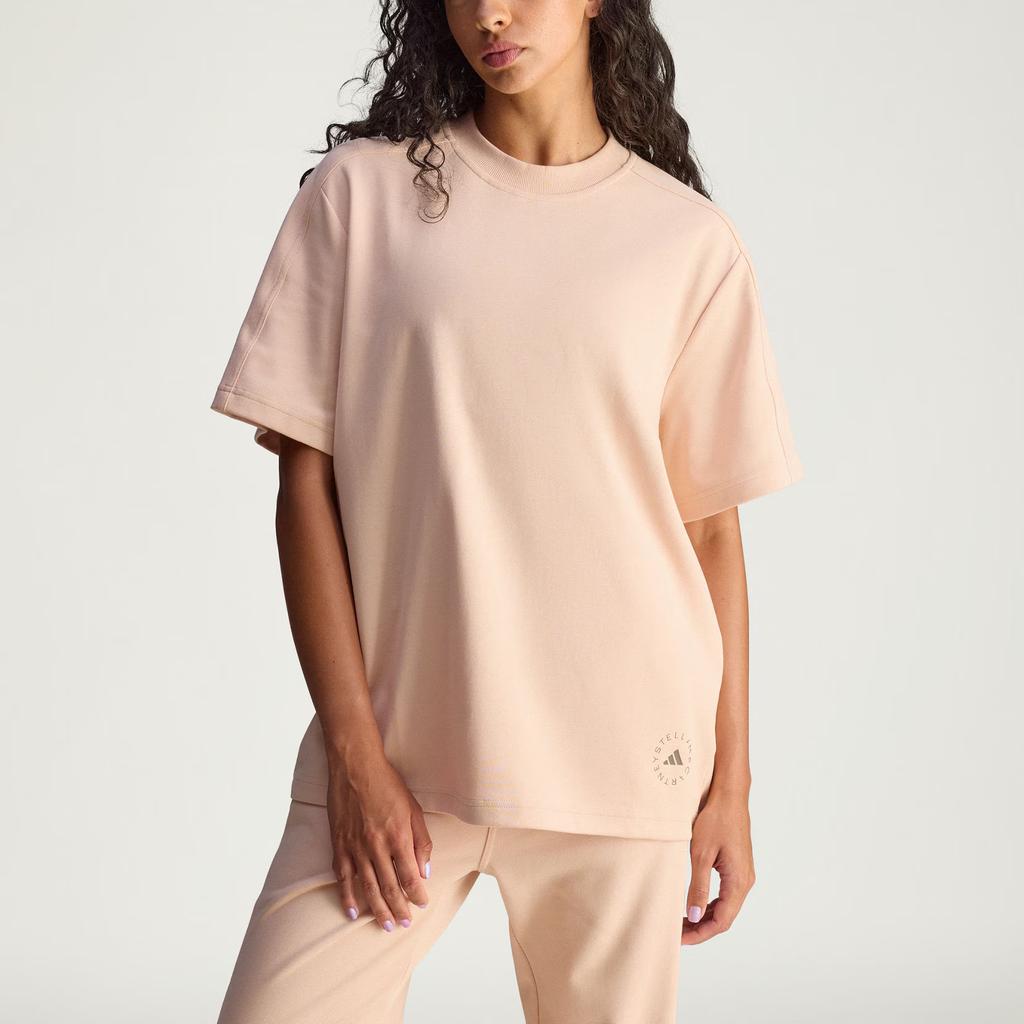 Adidas Stella McCartney Loose Fit Round Neck Short Sleeve T-Shirt Women Tops JW4525