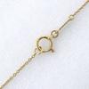 Eternal circle Necklace Elsa Peretti K18 yellow gold 4.7g Women Used