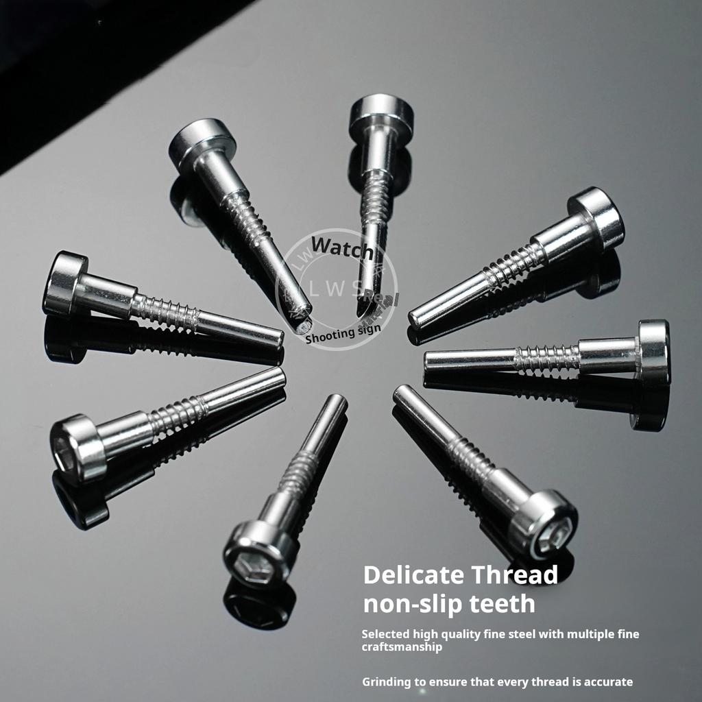 Voor Casio G-SHOCK GWG-1000 GWG1000 Big Mud King Series horloge Behuizing en band Verbindende bevestigingsstalen schroeven Metalen moer Schroeven