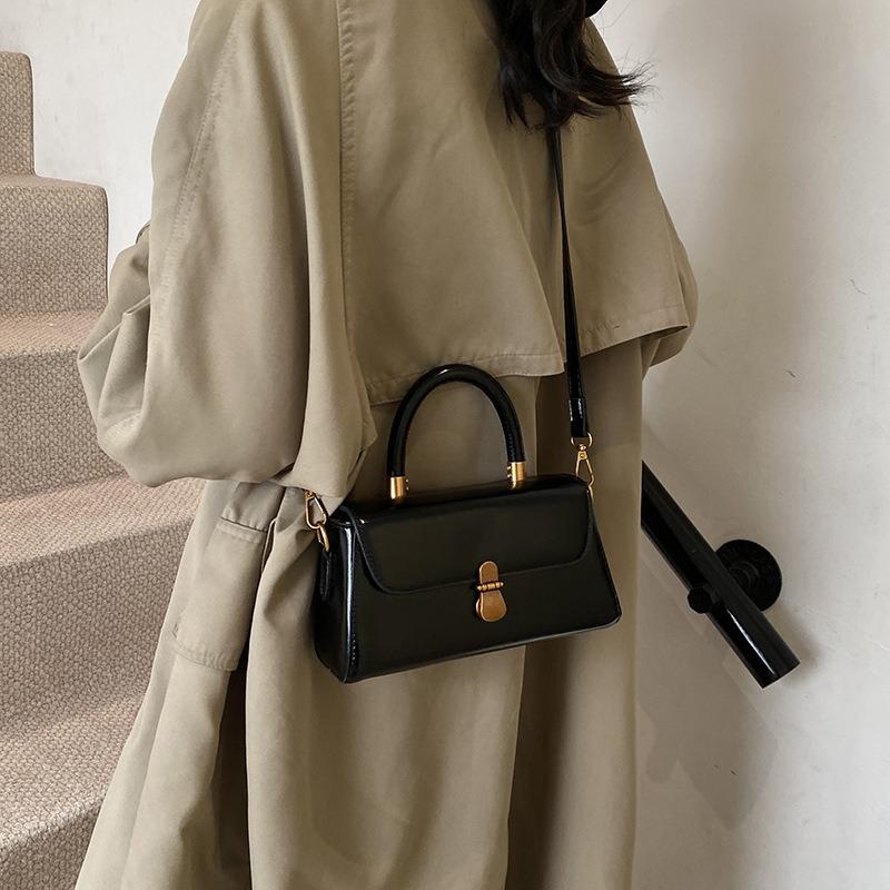 Kleine Tasche Damen Herbst und Winter vielseitig neu modisch schlichte Umhängetasche Damen Arbeit kleine Tasche