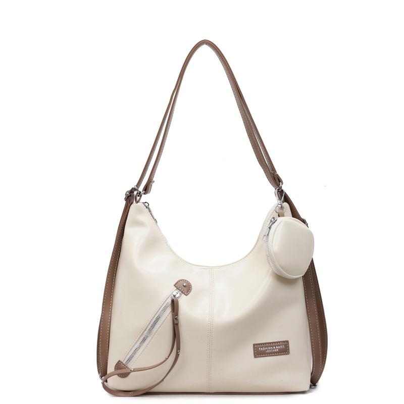 Trendy Fashion Backpack Tote Bag Women's Simple Large-capacity Shoulder Bag Korean Casual Commuter Crossbody Bag