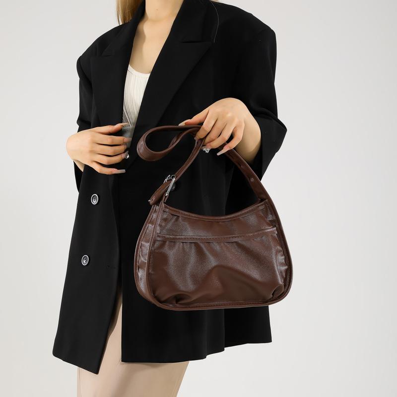 Niche Design Casual Small Square Bag Simple Solid Color Large Capacity Crossbody Bag Women's Korean Version New Shoulder Bag