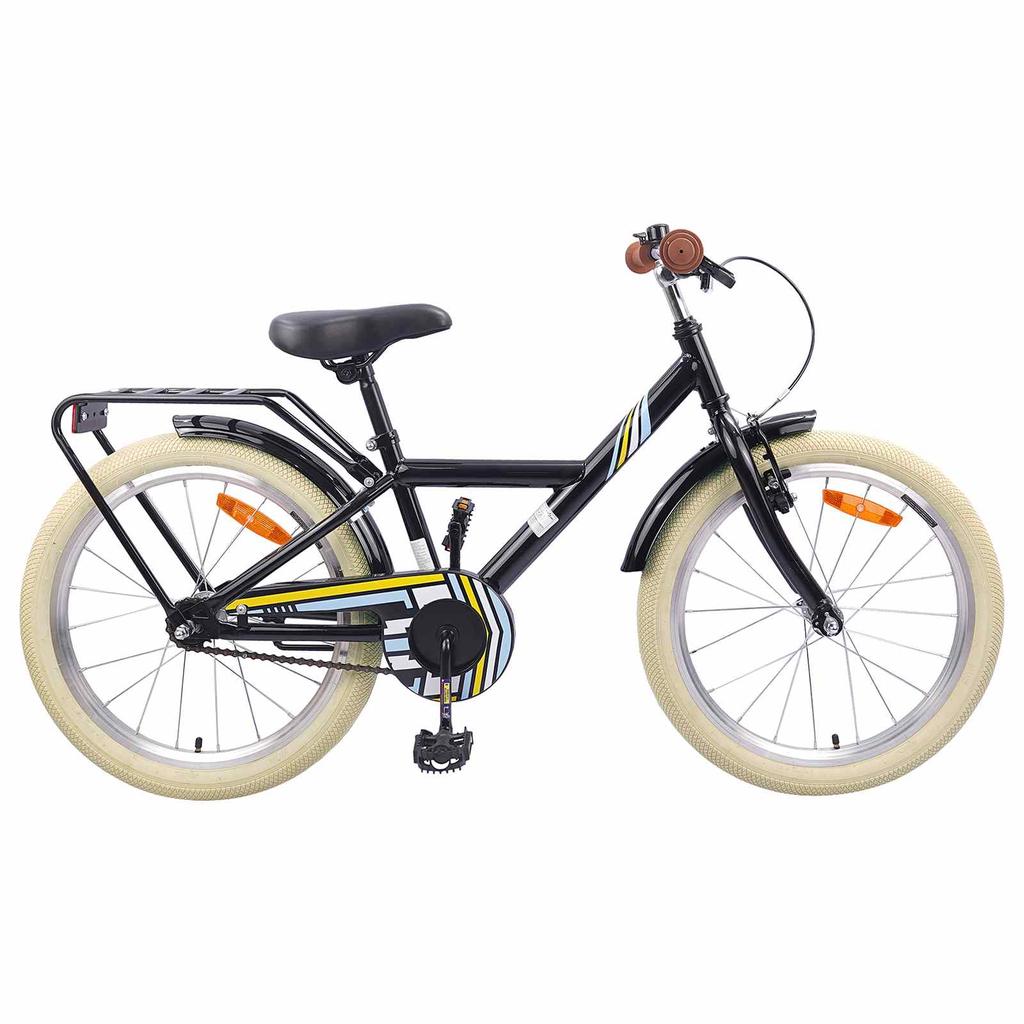 Kinderfahrrad 24 Zoll für Alter 8 12 Schwarz
