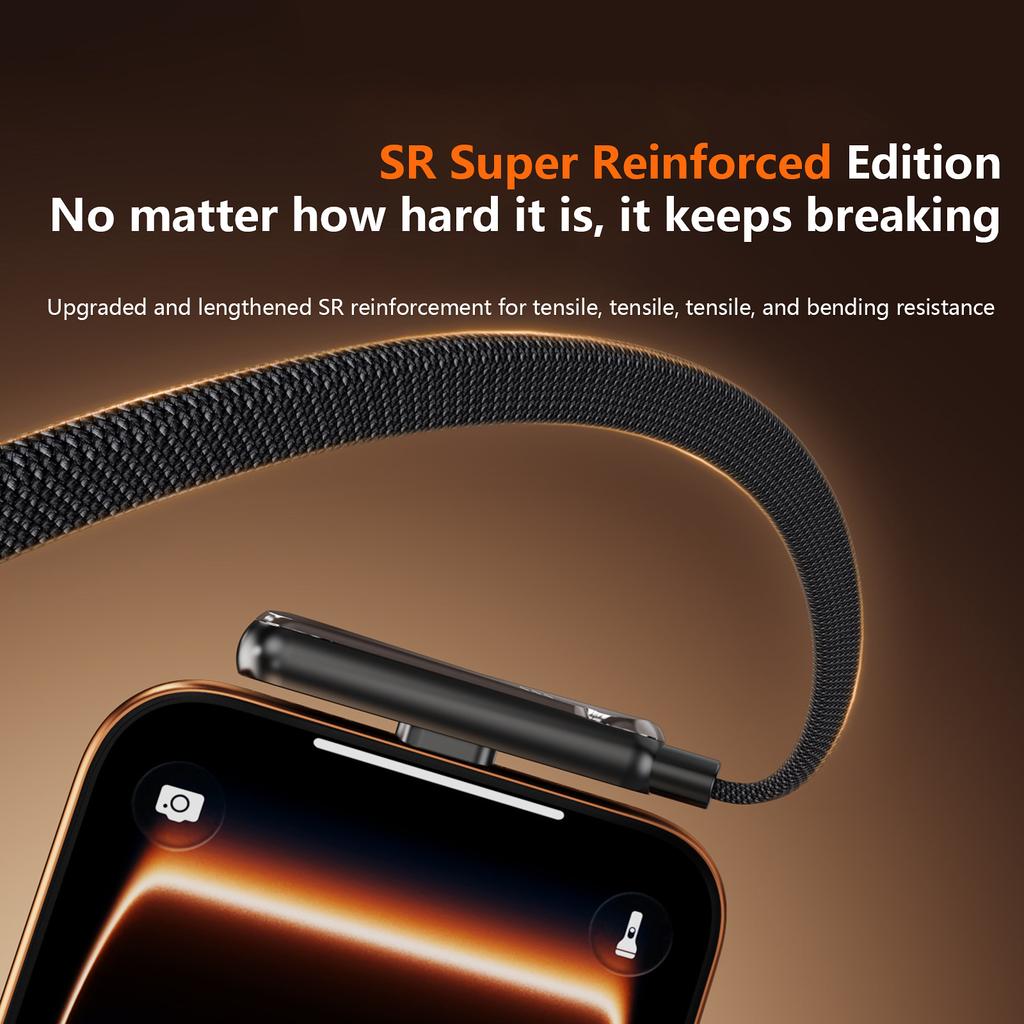 240W Fast Charging Cable - With Stand