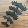 4Pcs Scary Realistic Bat Hanging Ornament Wall Hanging Decorations For Garden Window Display Halloween Celebration