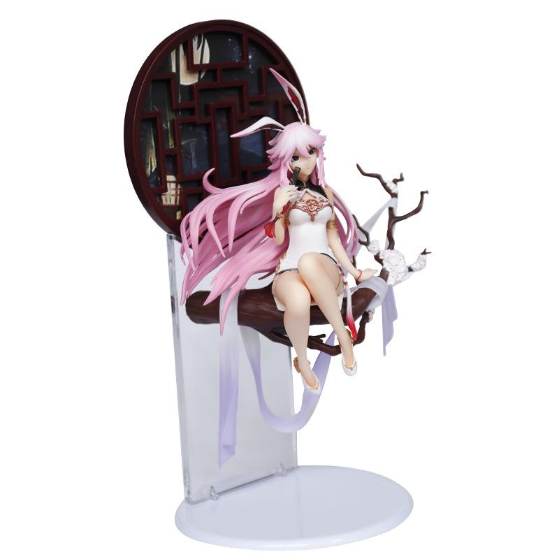 Anime Honkai Impact 3 Sakura Yae Heretic Miko cheongsam PVC Figure No Box 31cm Anime Honkai Impact 3 Sakura Yae Heretic Miko cheongsam PVC Figure No Box 31cm