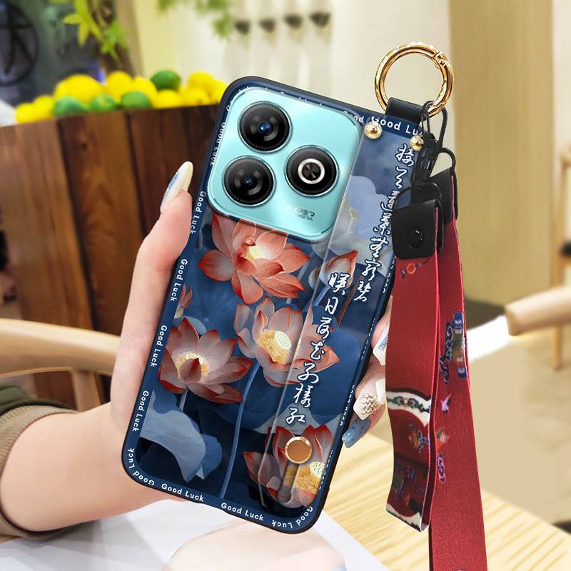 

Прочный водонепроницаемый чехол для телефона ZTE Blade A75 4G/Z2359 с кольцом-держателем, защитный, в китайском стиле, для мамы, с подставкой, противоударный ZTE Blade A75 4G/Z2359