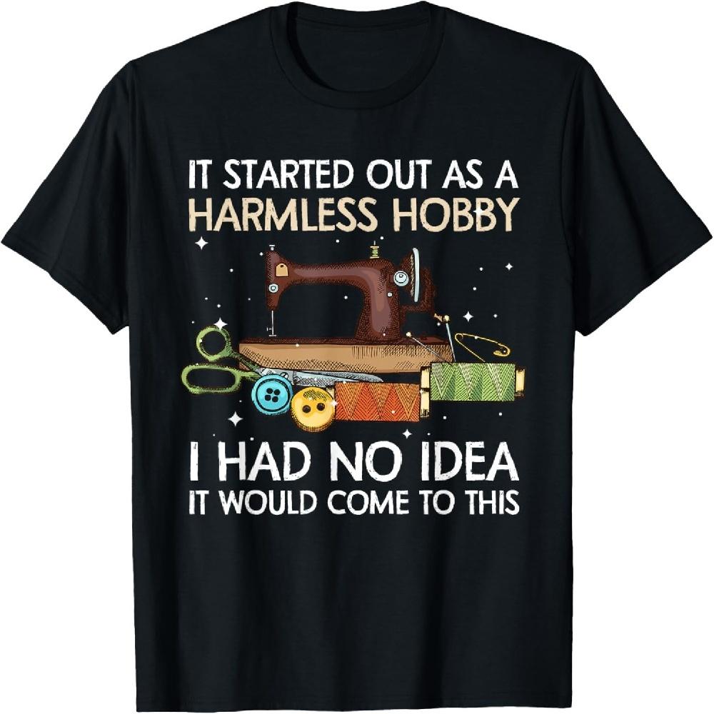 

Cool Sewing Art For Women Girls Quilting Pattern Knitting T-Shirt1 XXXXXL чёрный