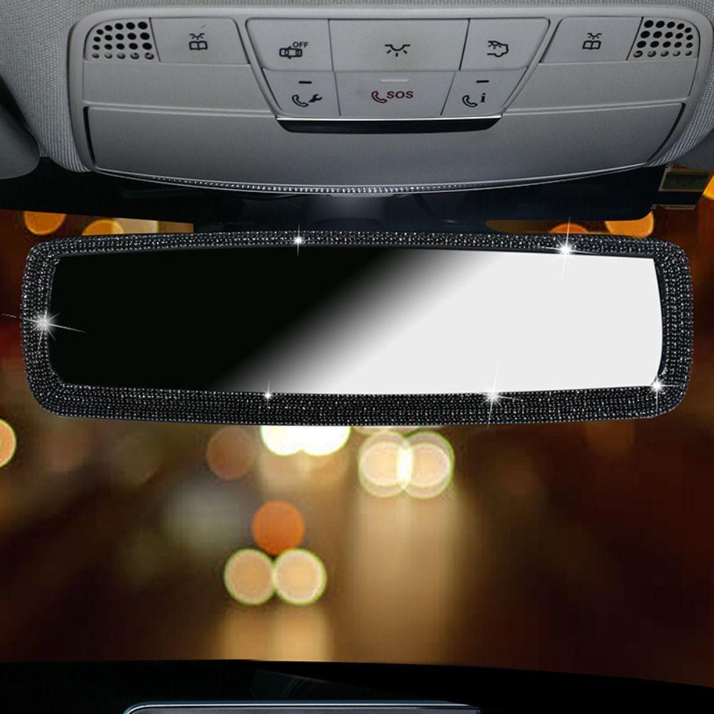 Full Rhinestone Auto Interior Decoration Bling Bling Design Car Styling Accessories Most Vehicles
