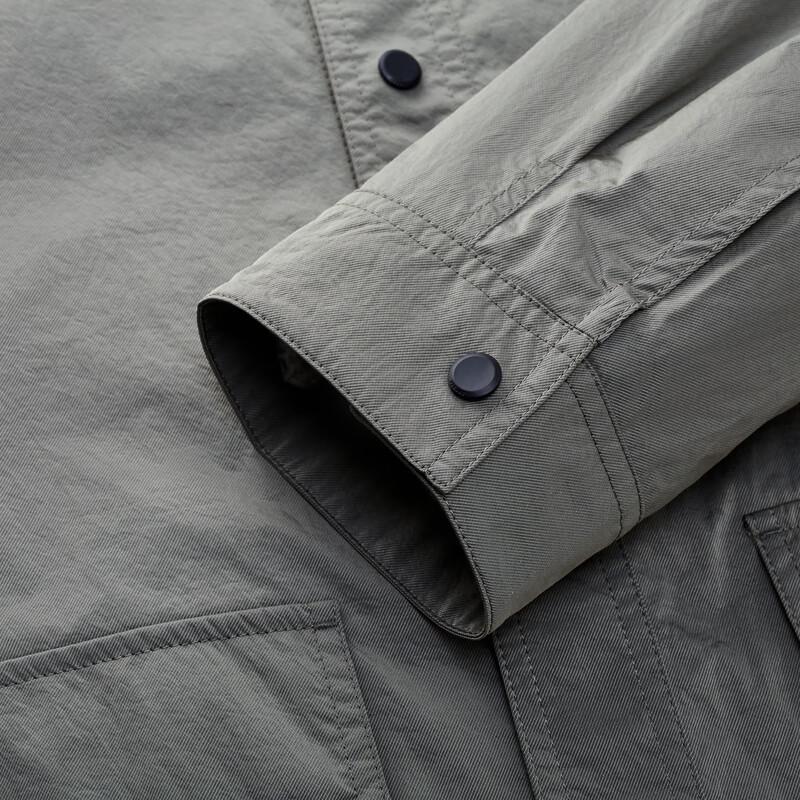 JOEONE Men's Slim-Fit Textured Easy-Care Casual Jacket