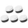 Hair Coloring Cream 30ml Black Temporary Dye with Safe Gentle Plant Ingredients for Festivals and Parties - 5 Pcs