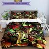 3pcs Duvet Cover Set (1*Duvet Cover + 2*Pillowcase, Without Core), Hazbin Hotel Print Bedding Set, Bedroom Decor, All‑Season, Gift
