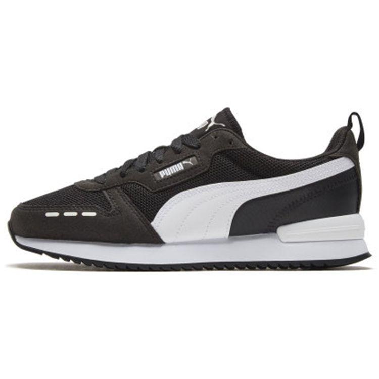 PUMA Caracal Unisex White Black 373117-01 EU 35.5