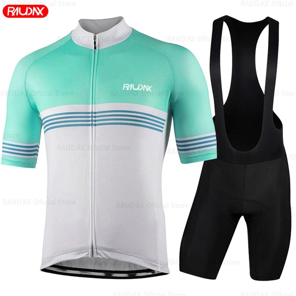Summer Cycling Jersey Set Men Cycling Clothing Bicycle Uniform Breathable Mountain Bike Clothes Mallot Ciclismo Hombre Verano