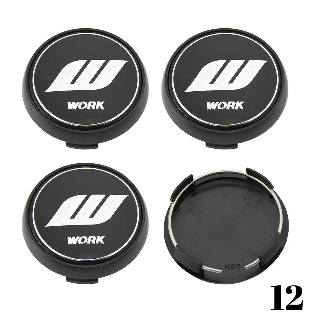 WORK EMOTION Wheel Center Cap 65mm VS EQUIP MEISTER Emblem Sport Rim Hubcap 66mm Wheel Cover Cap 68mm Car Styling Accessories