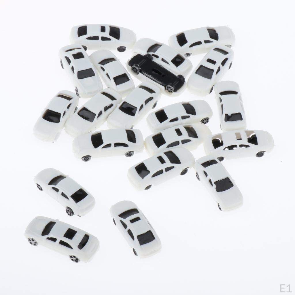 1-75/1 Plastic Car Model Table Street Layout Railway DIY Toys