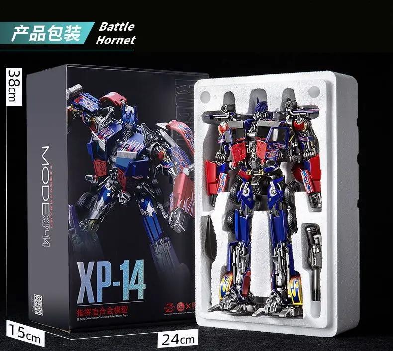 Barricade XP15 Transformation Toys Prowl XP-15 Model Optimus Commander XP14 XP10 Robot Bumble bee XP13 Deformation Action Figure