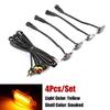 Universal LED Car Lights Front LED Grille Lights With Harness Eagle Eye Lamp For Pickup Off-Road SUV Ford Toyota Car Accessories Neon Lights 4