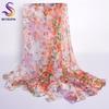 Pink Orange Silk Scarf  New Design Long Female Scarves Printed 170*105cm Spring Autumn Fashion Accessories Women Silk Scarf