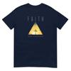 Faith Moves Mountains Christian T Shirt Catholic Jesus Binge Funny Religion For Believer
