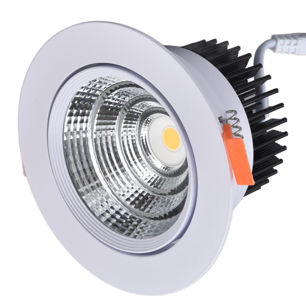 LED Embedded Spotlights Stable Light Good Heat Dissipation Anti Corrosion Easy to Install LED