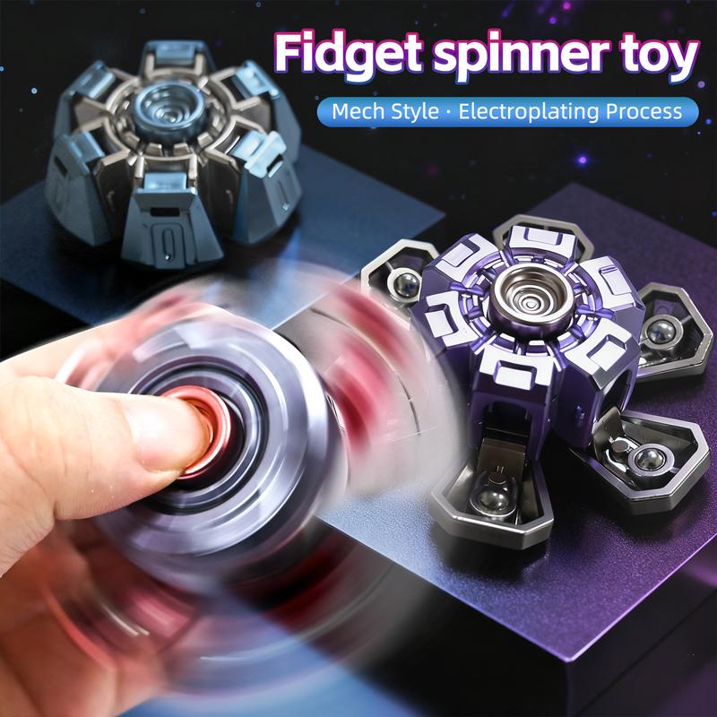 Creative EDC Hand Spinner Stress Relief Toy DIY Rotating Fingertip Gyroscope Spinner Fidget Toys for Kids Adult Birthday Gifts
