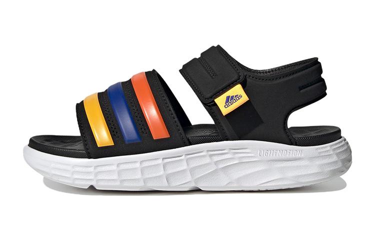

Adidas Duramo Sandals Children s Sandals Black Blue Kids HP5833 30.5