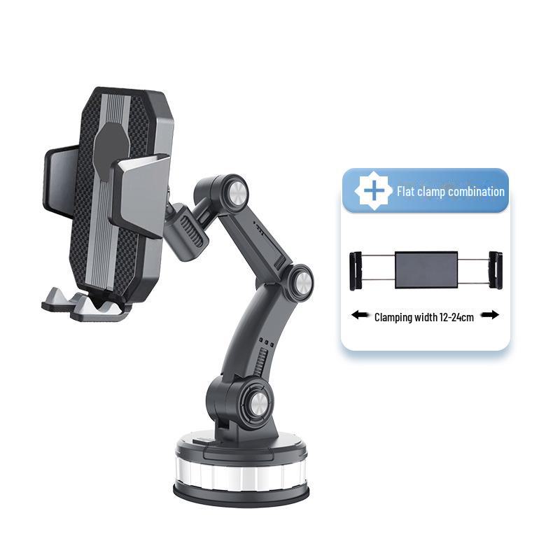 

Покращений тримач для телефону для вантажівки з великою присоскою для лобового скла - Багатофункціональний, складаний дизайн