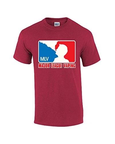 Футболка для взрослых Major League Vaping Цвет: Античный вишневый S