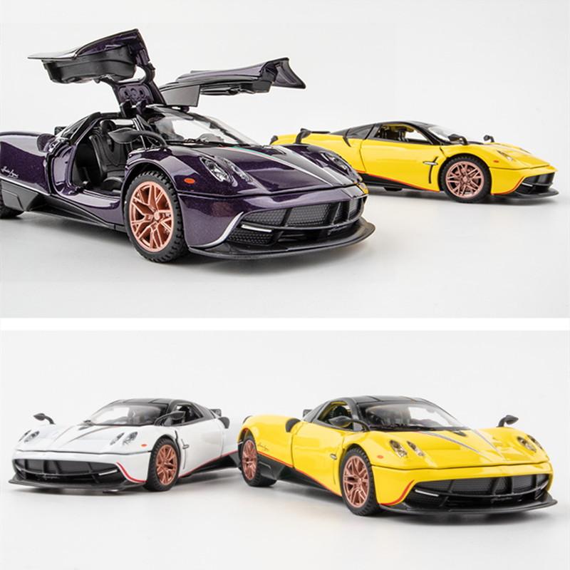 1/32 Pagani Huayra Dinastia Diecasts Игрушечные транспортные средства Модель автомобиля — фото 13