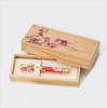 Holz-Federmäppchen Kirschblüten-Design „Nagarasugino“ - MP-201