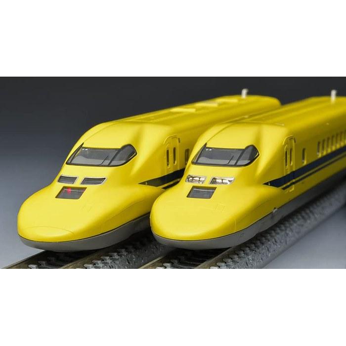TOMIX N Gauge JR 923 Shinkansen Electrical Vehicle Comprehensive Test Car Doctor Yellow Basic Set 98480 Model Railroad Train