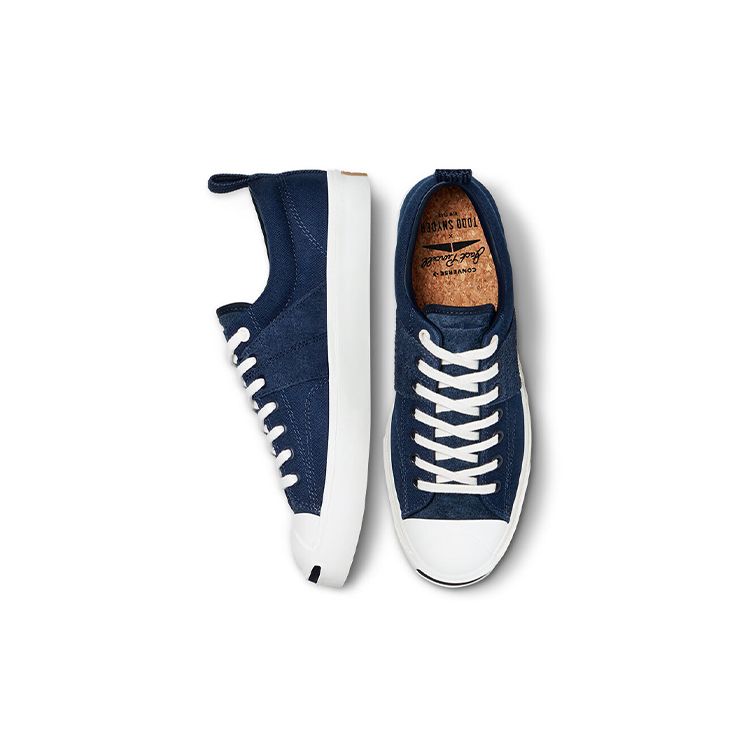 Todd Snyder x Converse Jack Purcell Obsidian Unisex Sneakers Blue Egret 171844C