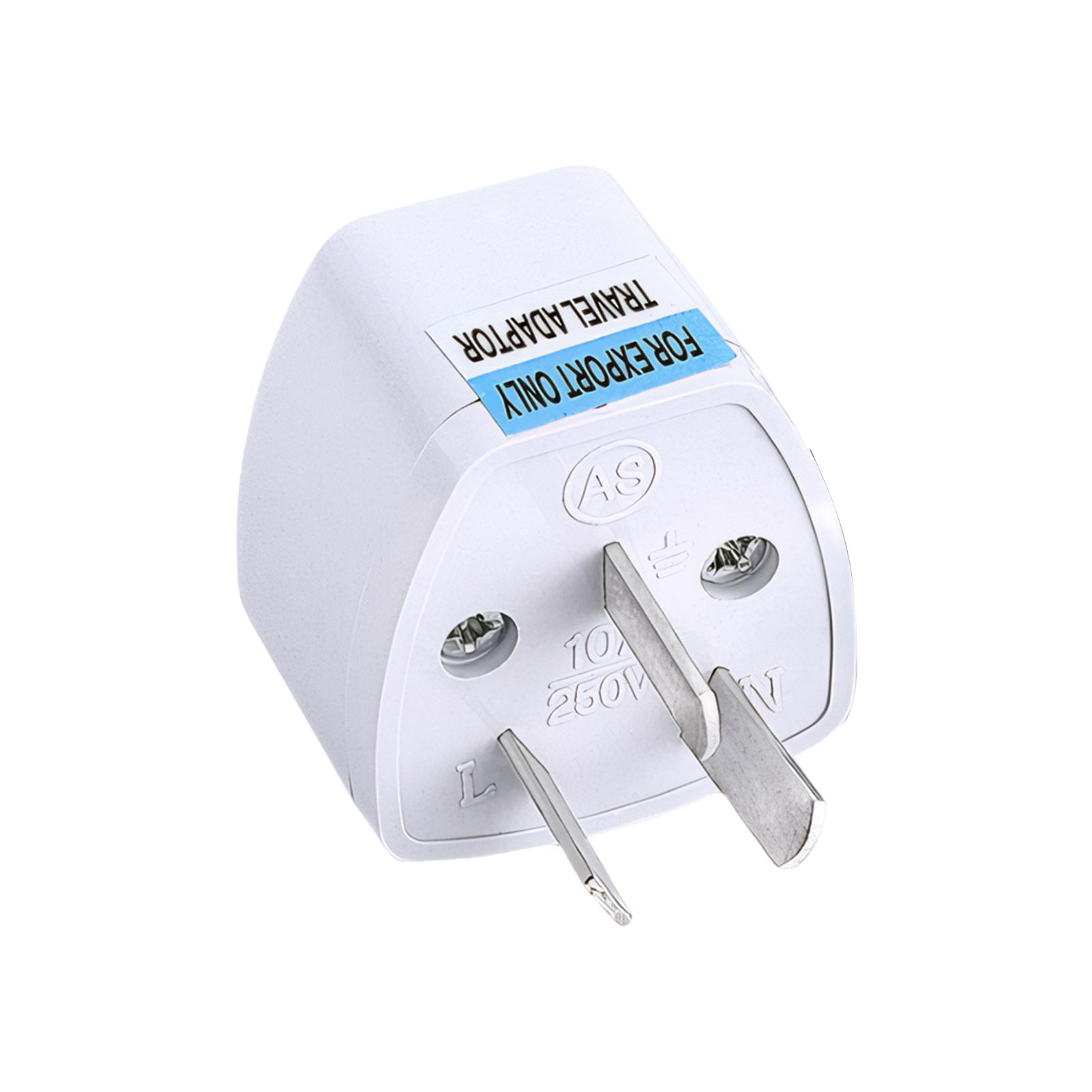 

Plug Adapter For Convenient Universal Travel Adapter Plug Universal Adapter Adaptor Plug For And Travels Travel Adapter au plug（three-pin）